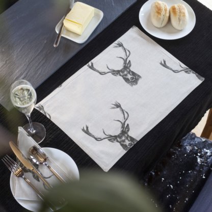 Stanley Stag Table Placemats